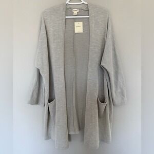 DONNI Anthropologie Women's Sandwash Cardigan Coastal Grandmother OS NWT